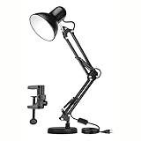 Luminária Articulável Mesa E Bancada 65 Cm Altura Abajur Premium