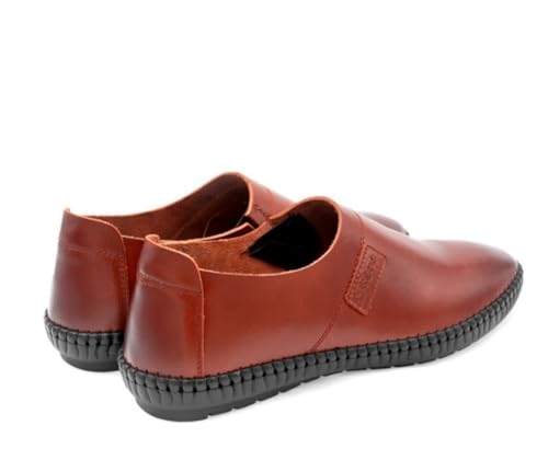 Men's Slip on Loafers Dress Shoes Anti-Slip Business Oxfords for Traveling Driving Office and Work2