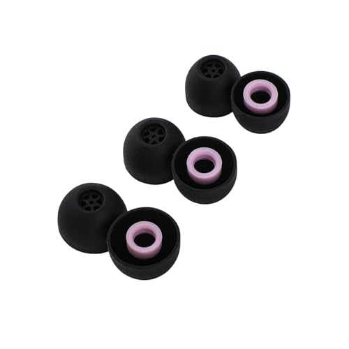 Image of Linsoul Kiwi Ears Flex Earbud Tips, Replacement Silicone IEM Tips, 3 Pairs, S /M /L Size, for KZ ZS10 Pro 2, SuperMix 4,Hype4,Orchestra Lite, Cadenza Wired /Wireless Earphones（Random Colors）