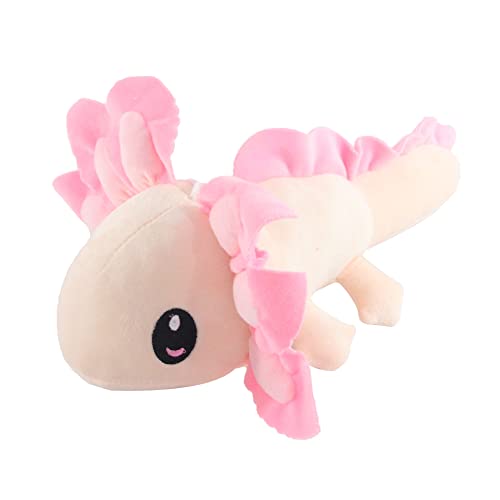 Axolotl Plush Toy Salamander Plushie Stuffed Animal Toy Game Doll Toy Christmas Stuffed Doll 13 inches Non-Vacuum Packaging (Pink II Style B)