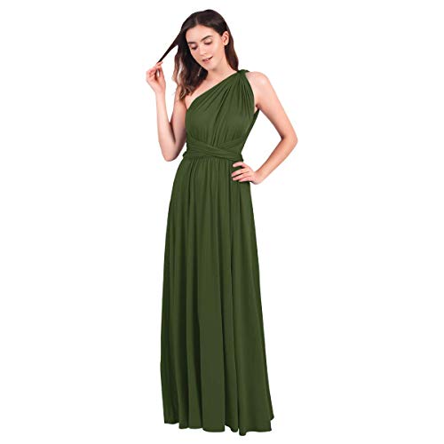 Image of Women Transformer Multi Way Bandage Dress Convertible Bridesmaid Gown