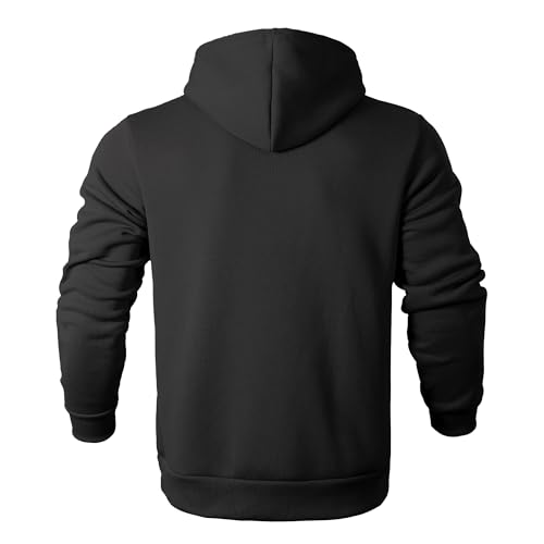 Mens Fashion Hoodie Pullover Long Sleeve 2025 Drawstring Hooded Patchwork Sweatshirt With Kangaroo Pocket3