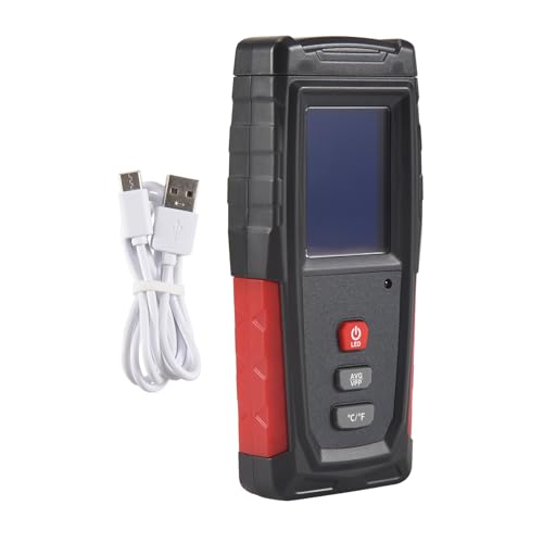 Pqahffowr - Medidor EMF recargable por USB, interruptor de radiación para campo electromagnético y templado precede para aparatos domésticos Pqahffowr - Medidor EMF recargable por USB, interruptor de radiación para campo electromagnético y templado precede para aparatos domésticos