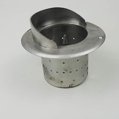 Haas + Sohn Brennertopf Niro mit Dorn für Haas & Sohn, 15 cm x 15 cm x 12...