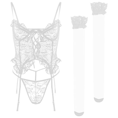 Vêtement de nuit pour femme en dentelle chic, la tenue de vacances idéale pour vos soirées