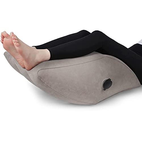 Maliton Inflatable Leg Elevation Pillow, Travel Wedge Leg Pillow For Sleeping, Leg Pillows For Elevation Blood Circulation, Inflatable Wedge Pillow With Inflatable Bag, Fits For Relieve Pain, Surgery #TOP12