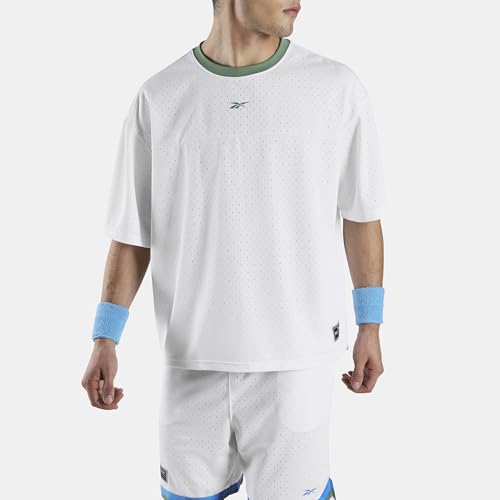 T-shirt Reebok Id Basketball contre la chaleur : maillot de sport homme en mesh
