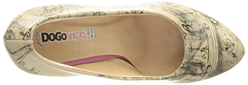 DOGO High Heels, Piattaforma Donna, Multicolore