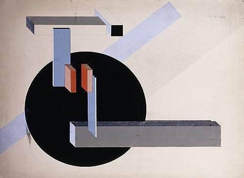 Poster sur toile Prun N Eliezer Markowich Lissitzky 50x70cm décoration murale design