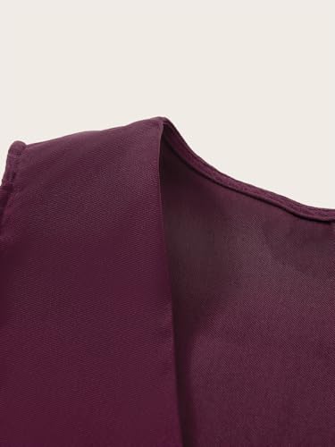 Women's Summer Button Up V Neck Vest Top Elegant Sleeveless Work Office Tops3