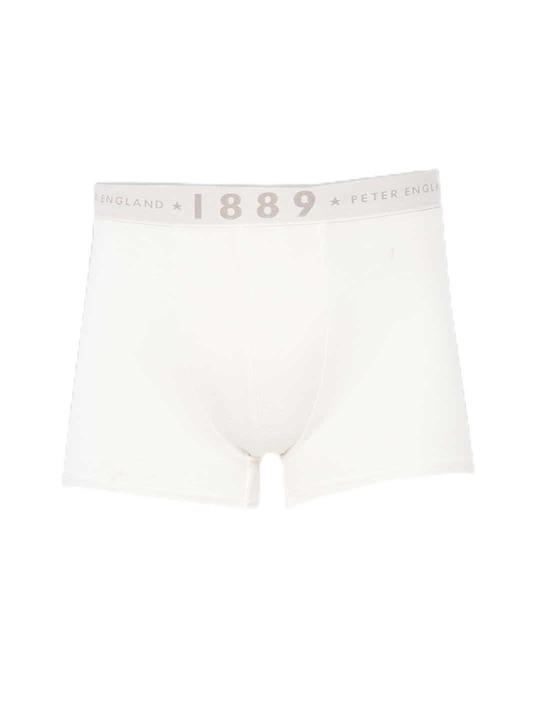 peter england Men White Solid Trunk-picture-20