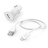 Hama Markenprodukt Hama Zigarettenanzünder Set Lightning 1A weiß