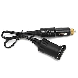 Sigarettenaanstekerkabel, sigarettenaanstekerkabel 12‑24V 10A ABS Draagbaar voor vrachtwagen voor RV voor boten voor…