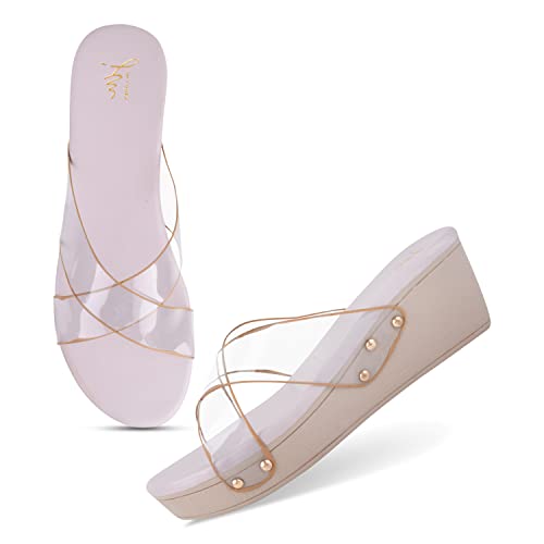Image of JM LOOKS Daily fashionable Trendy fancy soft comfortable Heel Sandal for women's girls ladies