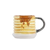 Funny Ceramic Coffee Mug 16oz - Pancakes Coffee Mug