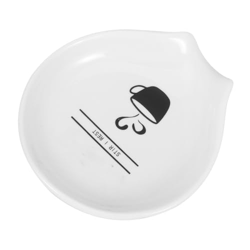 GLEAVI 製スプーンレスト 再利用可能なキッチン用スクープホルダー エレガントでお手入れ簡単なコーヒースプーン置き 調理器具整理に