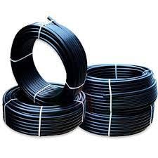 SAURABH Drip Irrigation 32mm Diameter Main Supply Line Pipe Roll Black Watering Hose Blank Distribution Garden (500 Metres)
