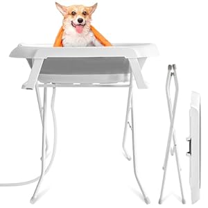 Koretech DBTP001 Tragbare Hundebadewanne 34x19 Zoll