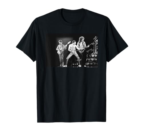 Queen - Foto oficial de FReddie Mercury Live B&W Camiseta Camiseta