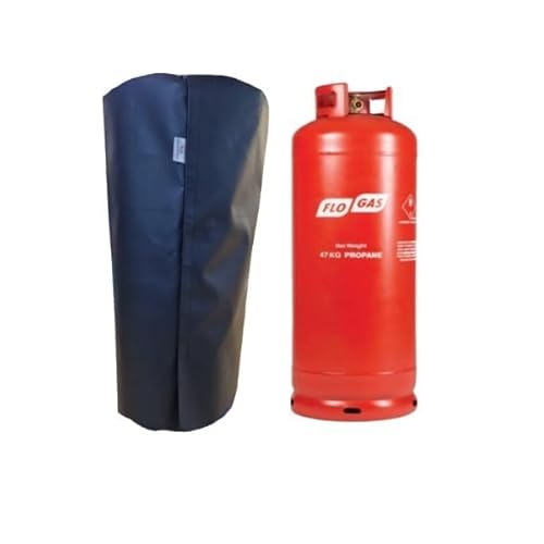 Insulated Thermal 47kg Gas Bottle Cover (Black)