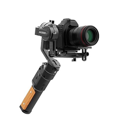Image of Camera stabilizer AK2000S AK2000C DSLR Professional Camera Stabilizer Handheld Video Gimbal Fit for DSLR Mirrorless Camera for Outdoor Video Recording (Color : AK2000s Advance Kit) (Ak2000s Standar