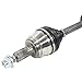 GSP NCV10142 CV Axle Shaft Assembly - Front Left or Right (Driver or Passenger Side), Black