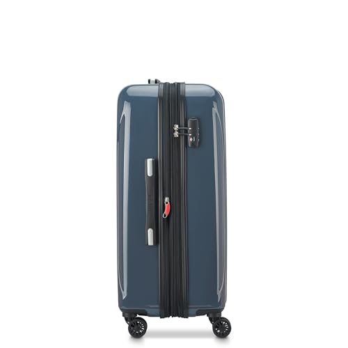 DELSEY PARIS Helium Aero Hardside Expandable Luggage with Spinner Wheels, Orion Blue, 2-Piece Set (21/24)