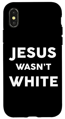 Jesus Wasn't White T�V���c �ʔ��� �@���I �X�}�z�P�[�X iPhone X/XS �p