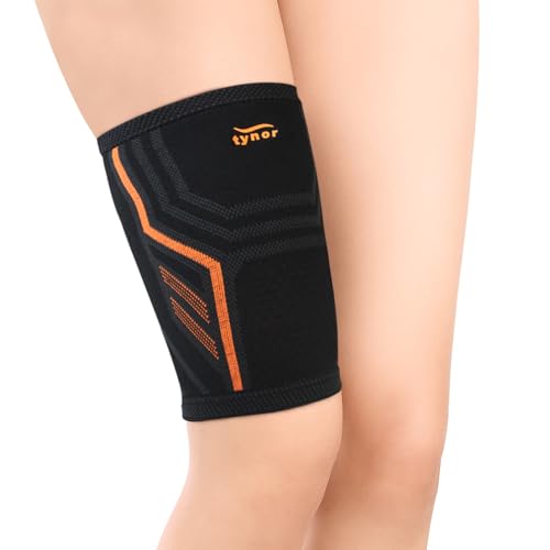 TYNOR Thigh Support Air Pro, Black & Orange, XL, 1 Unit