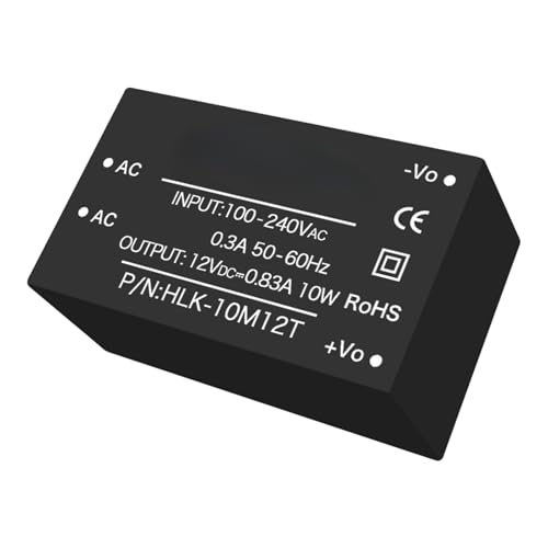 Módulo AC/DC 220V a 12V 10W de salida única para alimentación aislada 3