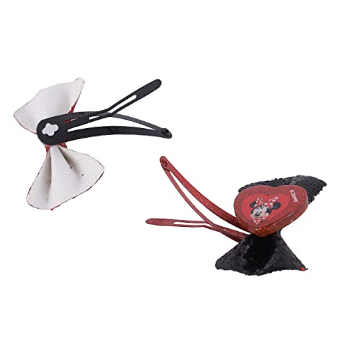 Minnie Mouse Pack of 2 Red Clips for Kids