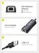 USB to Ethernet Adapter, QUUGE [Plug & Play] USB 2.0 to RJ45 LAN 10 100Mbps Ethernet Adapter for Laptop, Free Driver for WIN MAC OS Linxu Roku TV MacBook Air 2017 Chromebook PC Surface Pro Box TV More