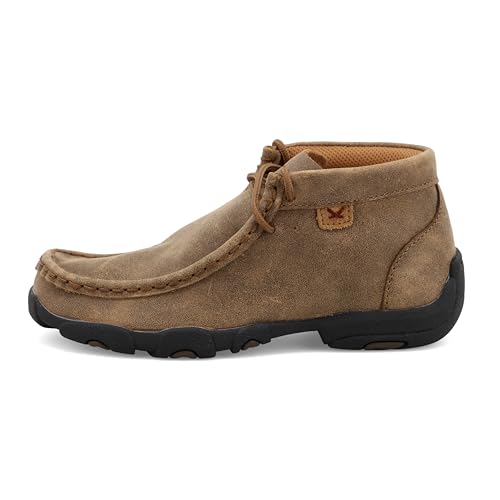 Image of Twisted X Unisex Handcrafted Casual Laced Driving Moc for Toddler /Little Kid
