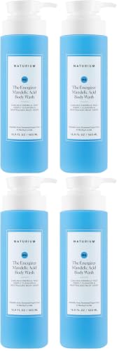 Image of Naturium The Energizer Body Wash, Cooling & Refreshing Formula with Mandelic Acid, Deeply Cleanses & Neutralizes Body Odor, 16.9 oz (Pack of 4)