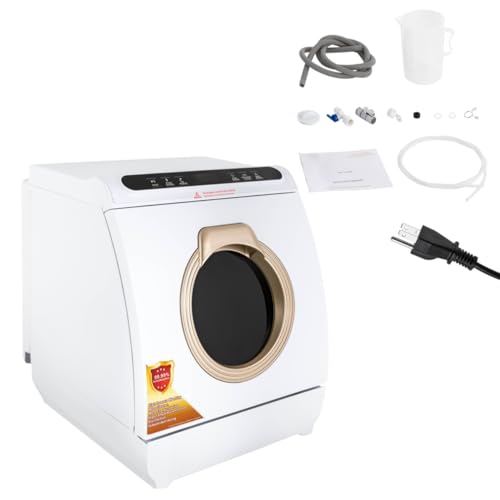 Countertop Portable Dishwasher with 7L Tank, 5 Programs