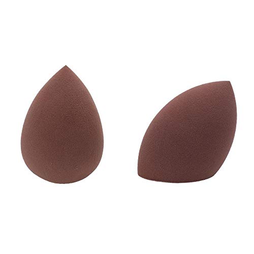 MWBLN Make-up Schwamm,2PCS Cosmetic Puff Makeup Sponge Drop Shape Foundation Puff,Bevel Shape Soft Powder Puff BB Cream Sponge Makeup Tool F