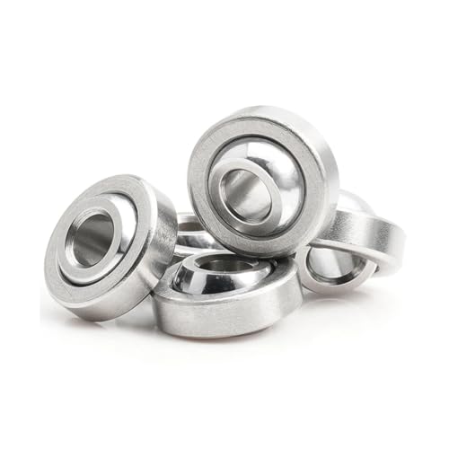 TCTKPAMANZ 5pcs Self-lubricating Radial Spherical Plain Bearings GE5C/GE5UK 5 * 14 * 6mm Fit for Voron 2.4 Fit for Voron Trident 3D Pinter Parts(GE12C)