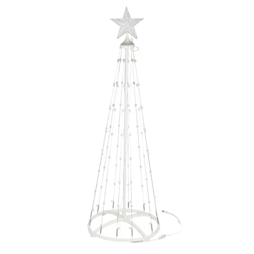 XAGMODSHN Mehrfarbige Gradientenkegelform Weihnachtsbaumlichter...