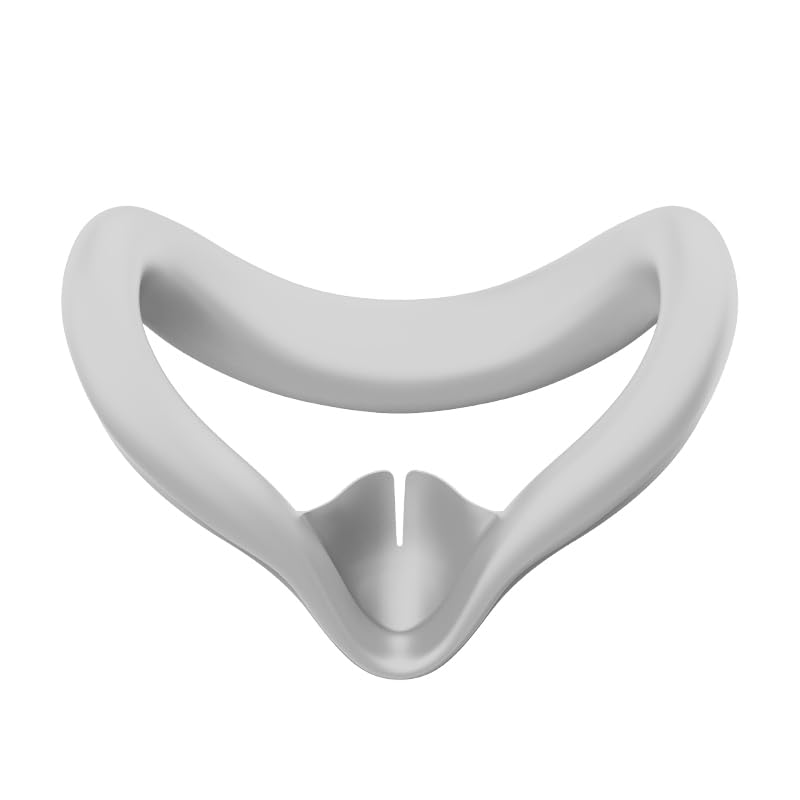 Image of SAQICO VR Silicone Face Pad Cover for Oculus /Meta Quest 3S Headset,Accessories for Oculus Quest 3, VR Face Pillow Pad Mask for Meta Quest 3S Headset Face Pad