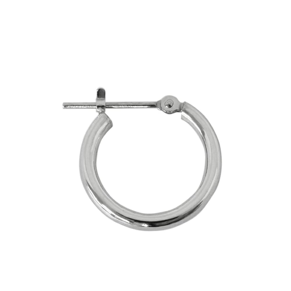 プラチナ Pt900 フープピアス 国産 幅1mm 外径13mm 両耳 2個 セール】Pt900 フープ ピアス 1mm幅×13mm（ピアス（両耳用