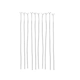 20 Pieces Broches Fabrication Bijoux, Tête de Disque, Argent Sterling 925 Sans Nickel, 50...