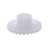 [Anwendung] – Kunststoff-Kronengetriebe für wissenschaftliche DIY-Projekte wie RC-Modellautos, Elektroroboter und Windmühlen, Bildung wie die Anzeige der Gangverhältnisse und jedes andere kleine Motor-DIY-Projekt.