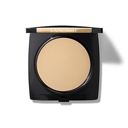 Lancôme Dual Finish Powder Foundation - Natural Finish, Sheer-to-Full Coverage, Longwear Powder Foundation, Controls Shine - 315 Wheat II Warm