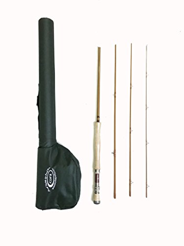 KUFA Sports 9ft Graphite Fly Fishing Rod (4-Section,Line Weight #7/8) and Carry Case Combo KFL9478+FL96