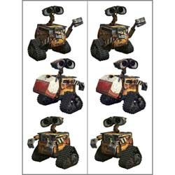 Party America Wall-E Tattoos