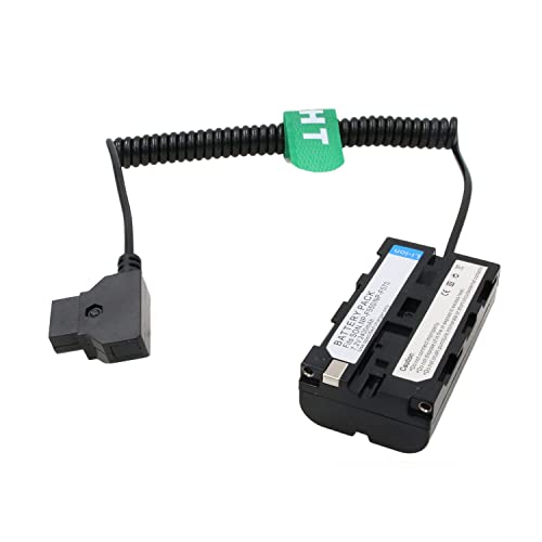 Adaptador D-tap a NP-F970 HangTon para monitor Atomos Shogun Inferno y Ninja 4