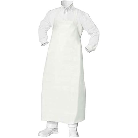 Eurosell Metzgerschürze Gummischürze Fleischerschürze Metzger Fleischer Schürze PVC 130cm Cover