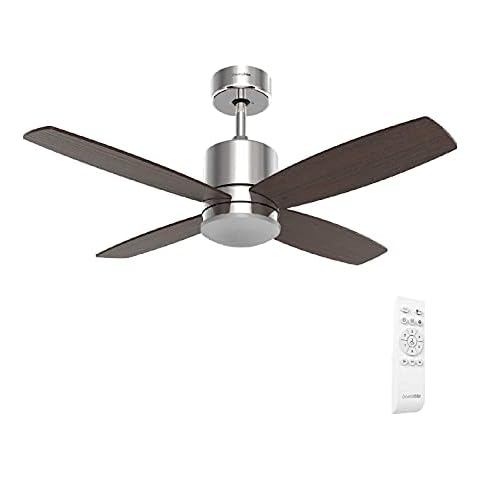 UNIVERSALBLUE Ventilador de Techo con Luz LED Silencioso Cover