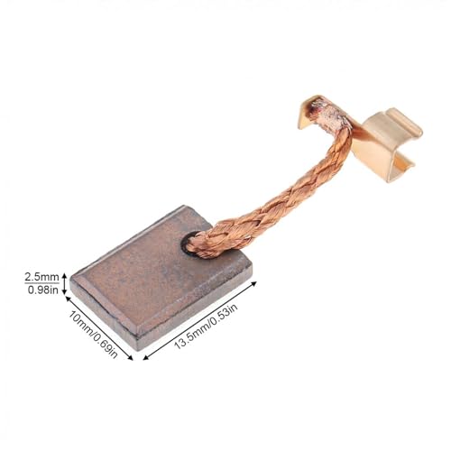 Cepillo de carbón para amoladora angular que elimina paradas de motor en DTD146 DHP456 3