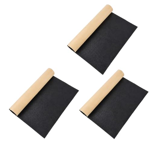 Self Adhesive Leather Repair Patch, Black Vinyl Leather Repair Kit for Couches, Car Seats, Furniture, Sofa, Handbags, Belts, 0.8mm Thick, Durable Self Adhesive Backing (Pack of 1)-image-35